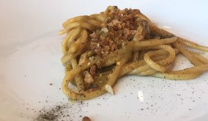 "Terroir" - spaghetto lenticchie, cozze e lapsang