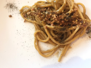 "Terroir" - spaghetto lenticchie, cozze e lapsang
